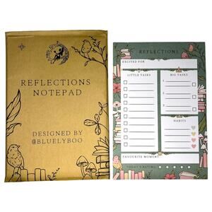 FairyLoot Reflections Notepad - August 2024 "Reflected Realms"
